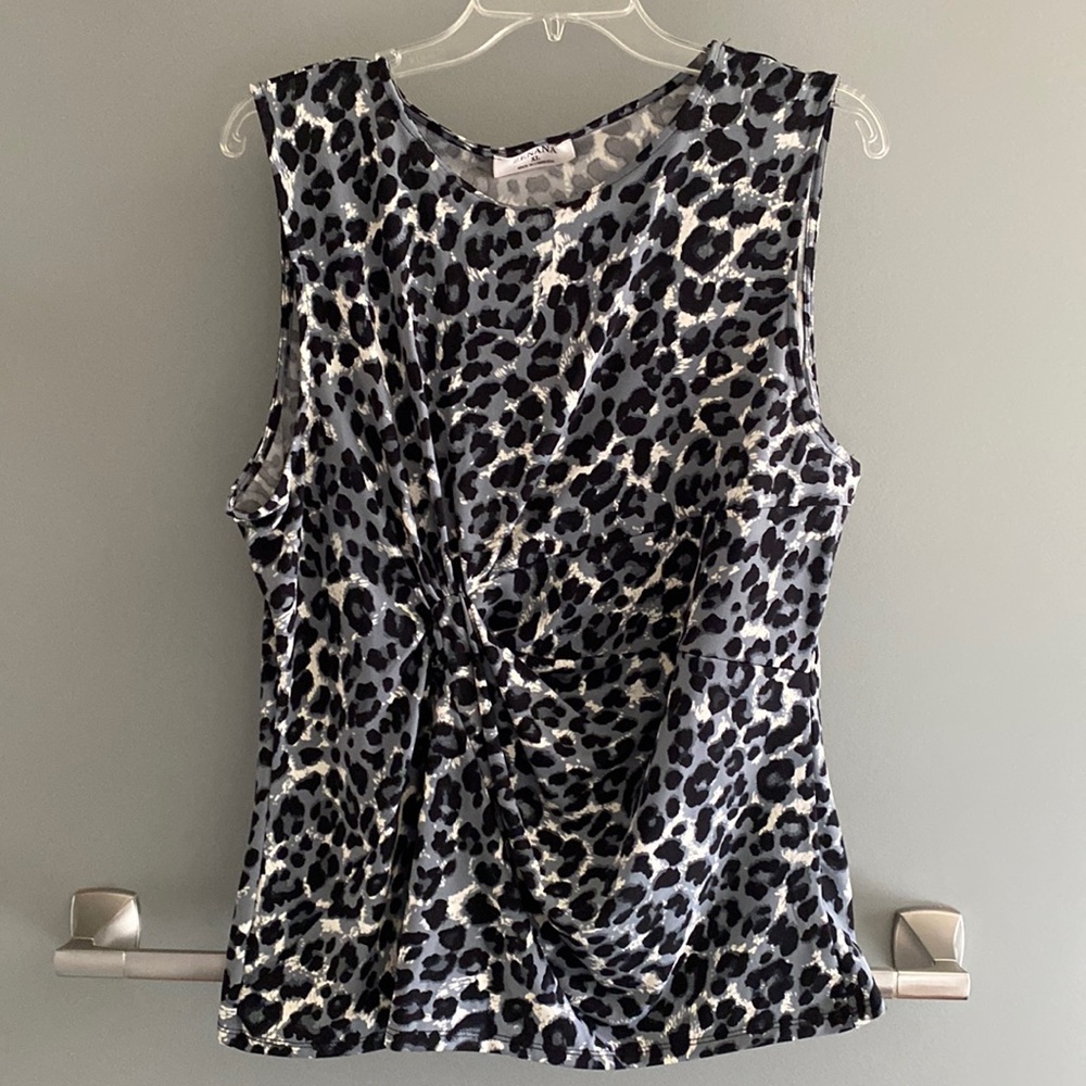 Zenana Leopard Print Tank Size XL